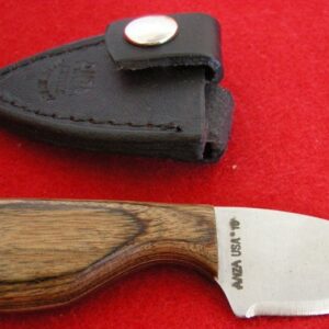 blade made from a file which has been annealed, Details about   ANZA 6.13"  FIXED BLADE KNIFE 