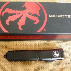 Microtech Knives Ultratech S/E OTF Automatic Knife Stonewashed Blade w/ Pink  Handle - 121-10PK - Tactical Elements Inc