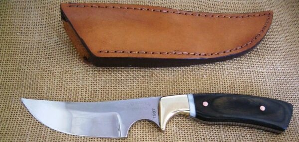 Custom Handmade Fixed Blade Horizontal Genuine Leather Knife Sheath