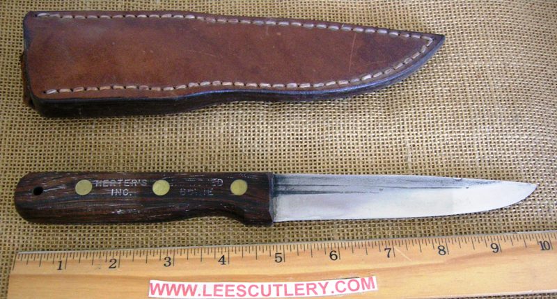 Vintage Hunting Knife Herter's INC. Improved Bowie For Sale