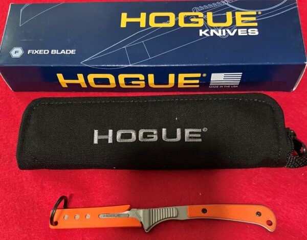Hogue Expel Scalpel Knife Black (3.3 Orange) - Blade HQ
